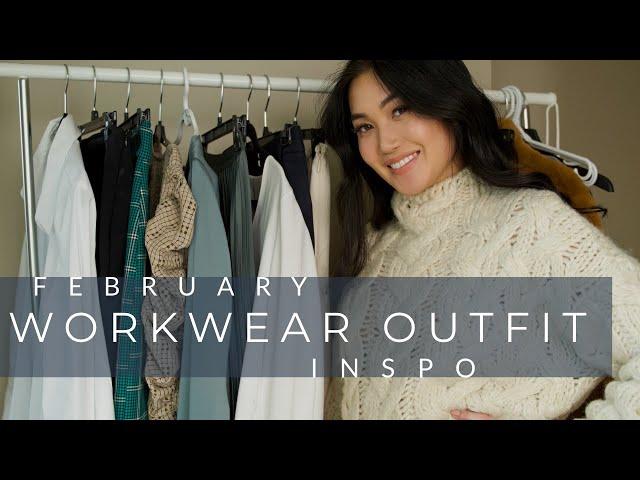 WORKWEAR OUTFIT INSPO | FEBRUARY OFFICEWEAR LOOKBOOK | reesewonge