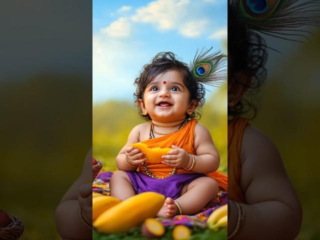 Yashoda ka Nandalala ️ #laddugopal #vrindavan #krishna #shortsfeed #radheshyam