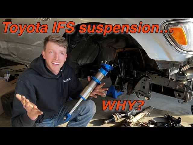 And THIS is why I hate IFS suspension. (Tacoma Rebuild Part 3)