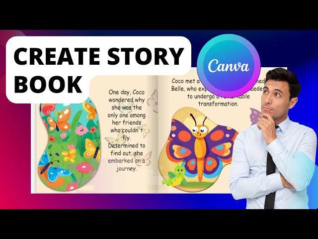 How To Create Story Book For Kids Using Canva And ChatGPT