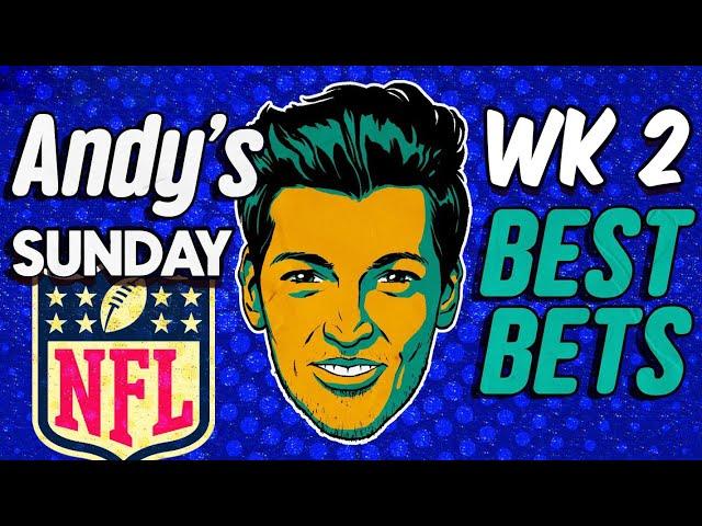 Andy's Week 2 Sunday NFL Sniffs, Picks & Pirate Parlays | Best NFL Bets w/@AndyFrancess