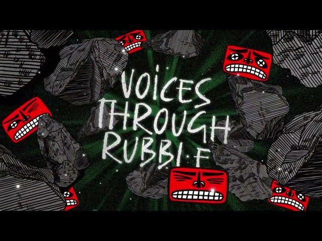 Voices Through Rubble - The Halluci Nation, Saul Williams, NARCY (Official Lyric Video)