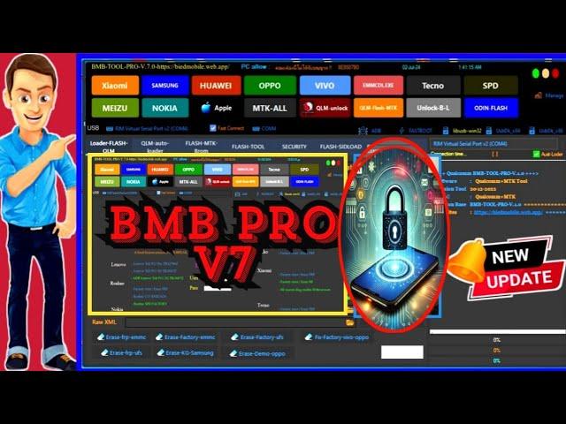 Bmb tool pro v7.0 tft unlocker tool free 2024, best Frp bypass tool 2024