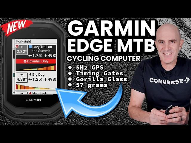 Garmin EDGE MTB Cycling Computer Review // Is THIS the new EDGE 550? ‍️