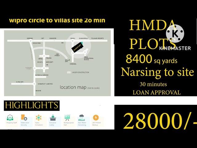 Villa plots in Mokila at low cost...Those who are direct message on WhatsApp please don't wast plz