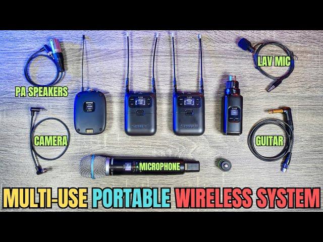 My Favorite PORTABLE Multi-Use WIRELESS SYSTEM - Shure SLXD Portable