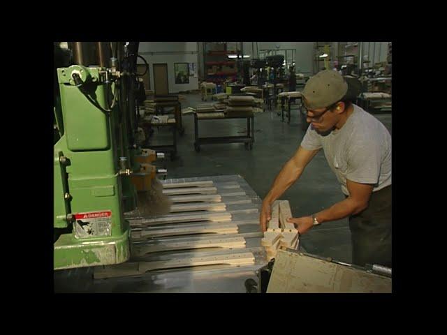 Fender Factory  - Strat Neck on Copy Lath and then a look at how a Strat Neck is cut on a CNC