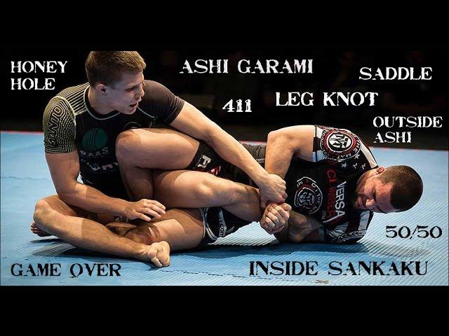 A Guide To The Main Leglock Positions: Ashi Garami, Saddle, Leg Knot, 50/50, Outside Ashi