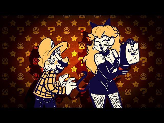 PEACH'S HALLOWEEN - MARIO X PEACH (Mario Comic Dub)