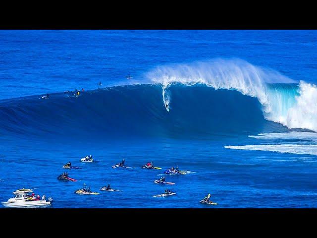 BIG WAVE SURFING COMPILATION 2018