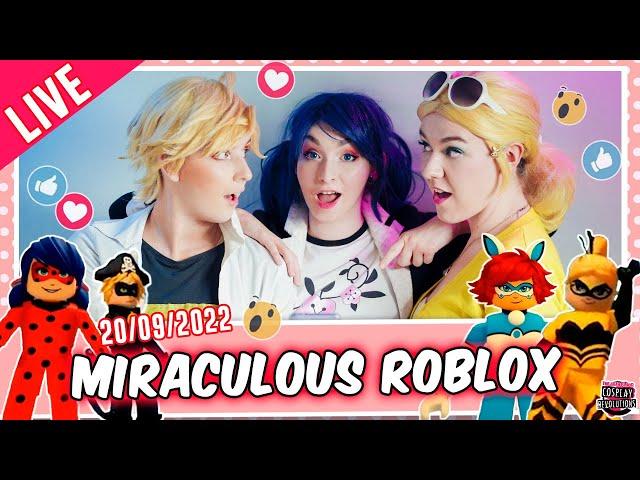 Miraculous Ladybug Livestream - Miraculous Roblox gameplay! 