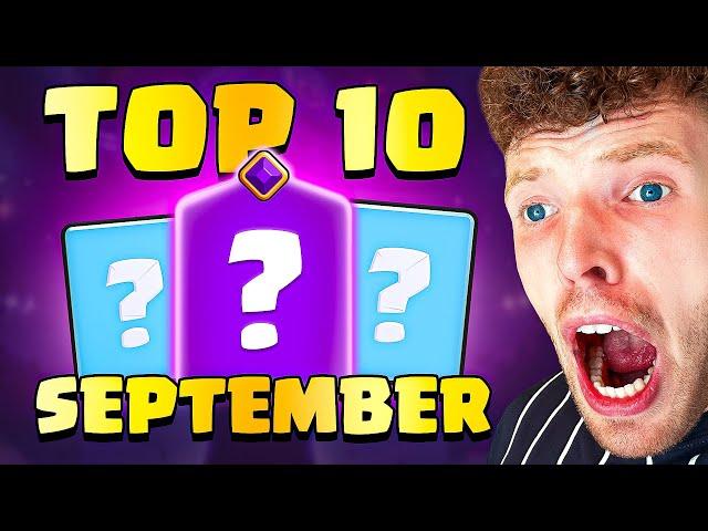 TOP 10 BESTE KARTEN im SEPTEMBER! (Nutze sie JETZT) | Clash Royale Deutsch