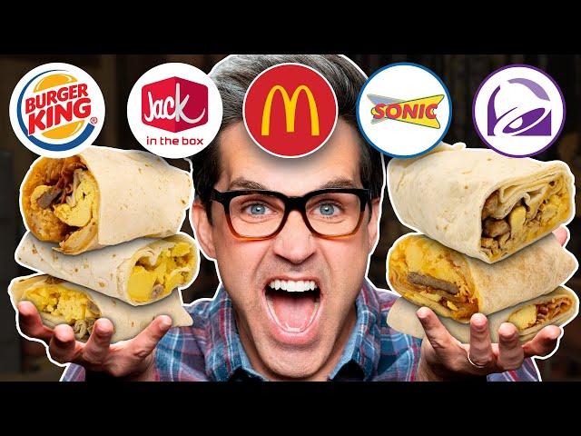 Who Makes The Best Breakfast Burrito? Taste Test