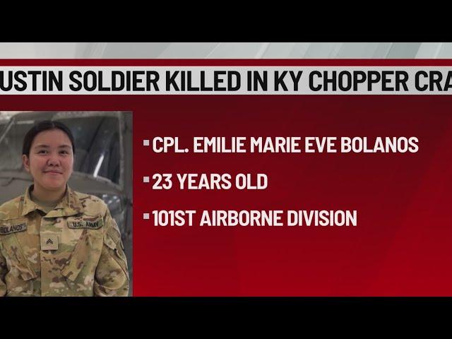 Austin soldier among 9 killed in Kentucky helicopter crash, US Army says