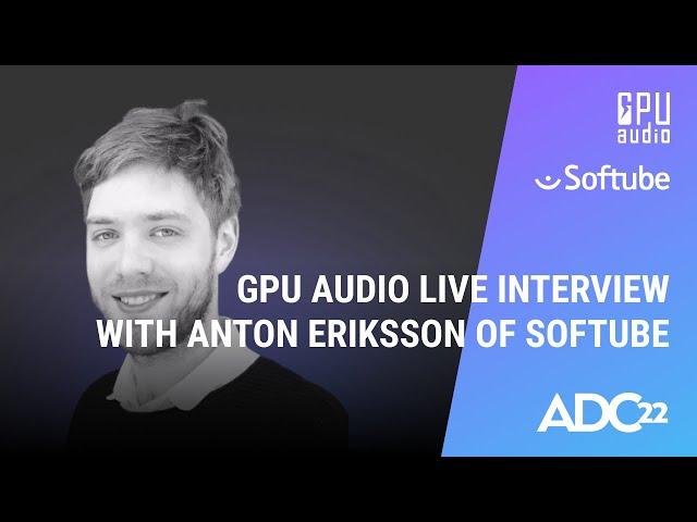 ADC22: Softube Console 1 with Anton Eriksson @SoftubeStudios