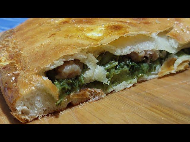 Pizza rustica con verdure