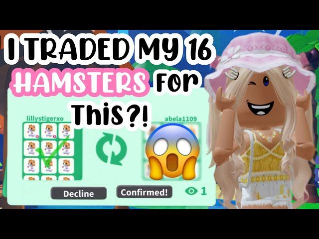 I TRADED MY 16 PREPPY HAMSTERS FOR THIS?!W F L?#adoptmeroblox #preppyadoptme #preppyroblox