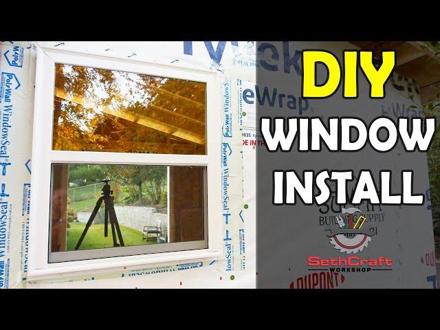 DIY Window Install into a 10x12 Shed