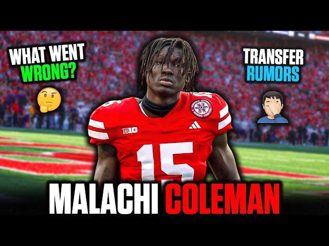 REACTING TO RUMORS THAT MALACHI COLEMAN IS TRANSFERRING FROM NEBRASKA