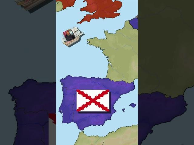 What if the Spanish Armada Succeeded?  #history #hoi4 #whatif #spain