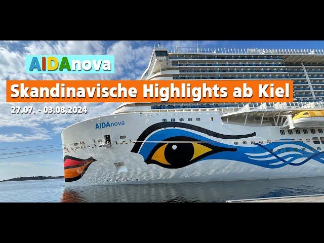 Skandinavische Highlights ab Kiel | AIDAnova | 27.07. bis 03.08.2024