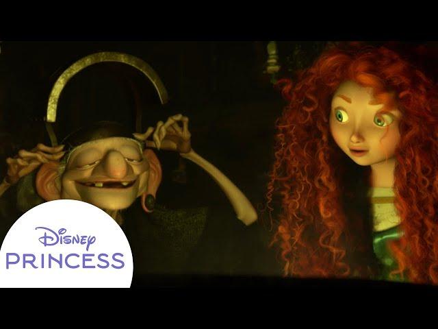 Merida Meets A Witch ‍️ | Brave | Disney Princess