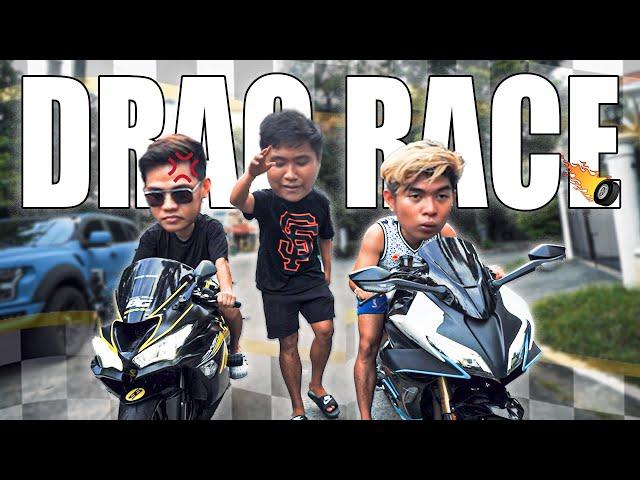 Unang SUPERBIKE DRAG RACE sa BG House! (nagalit kapitbahay)