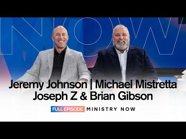 Join us LIVE for #MinistryNow with Jeremy Johnson, Michael Mistretta, Joseph Z, and Brian Gibson
