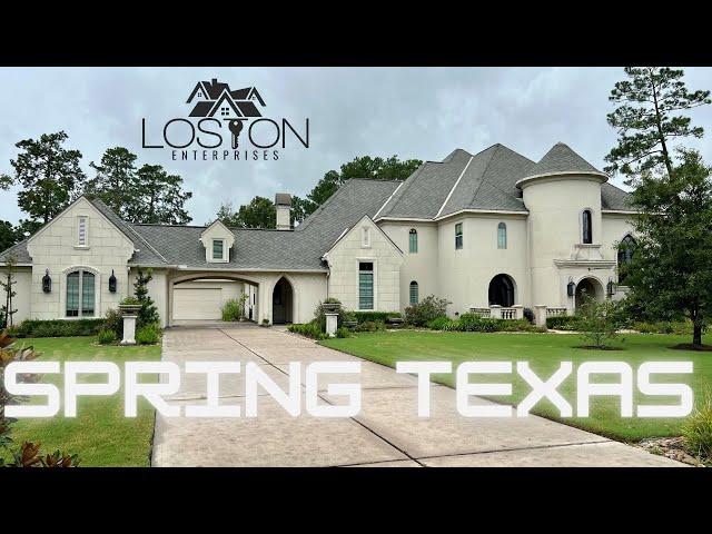 Spring Texas is this house worth $2.2M?! ∙ 6000+ Square feet ∙ Movie Room ∙ Pool ∙ Houston Living