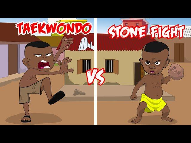 Taekwondo Vs Stone Fight || UGToon || Oworitakpo