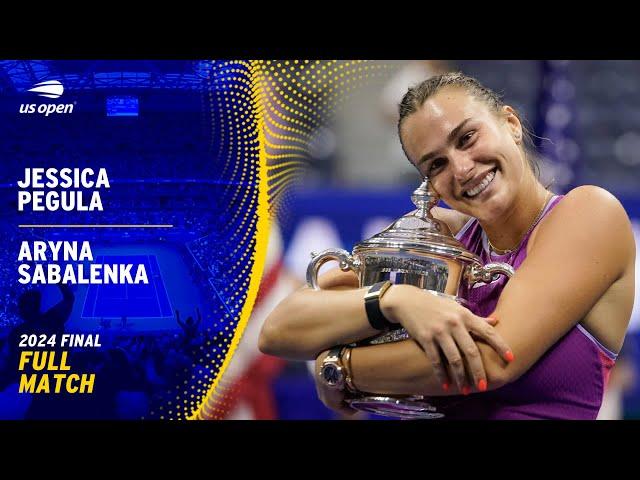 Jessica Pegula vs. Aryna Sabalenka Full Match | 2024 US Open Final