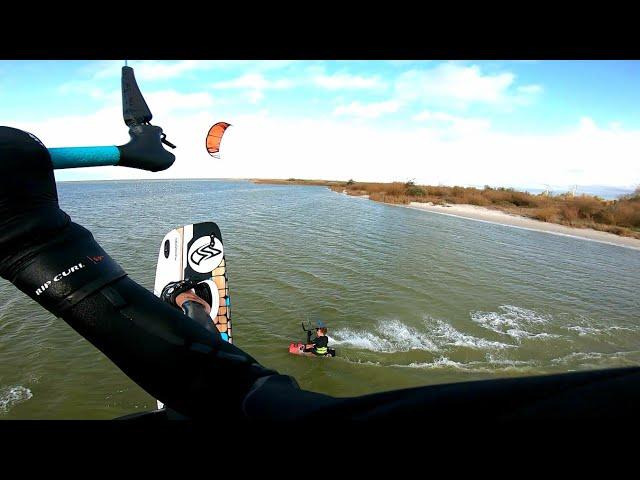 Kitesurfing Workum | The whole water for the two of us