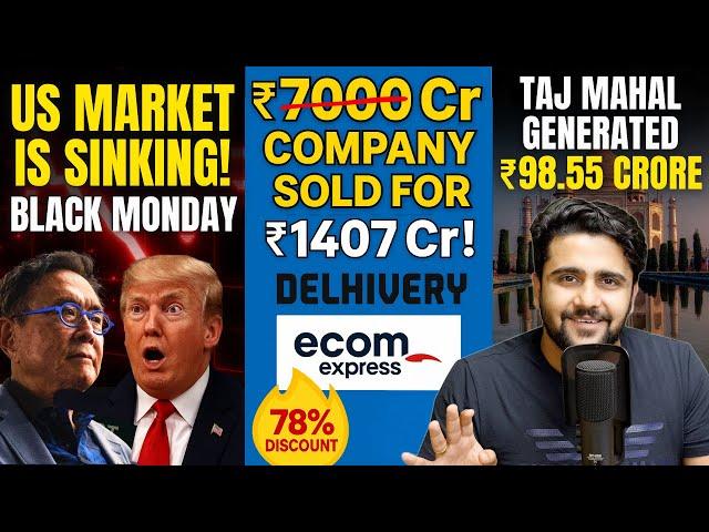 US Stock Market Crash, Apple, Google Sell-Off, Recession Coming?, Elon Musk Fined ₹8,300 Cr, Snitch