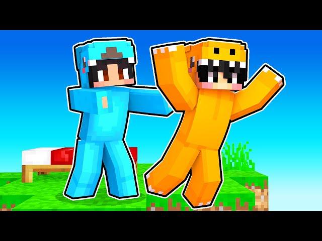 TROLLING MY FRIEND IN MINECRAFT BED WARS! (MCPE) (Minecraft Minigame)