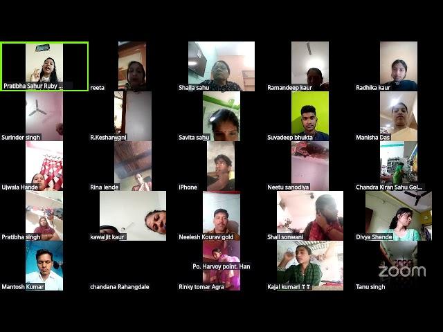 SMB FOUNDER MR. NARAD SAHU's Zoom Meeting