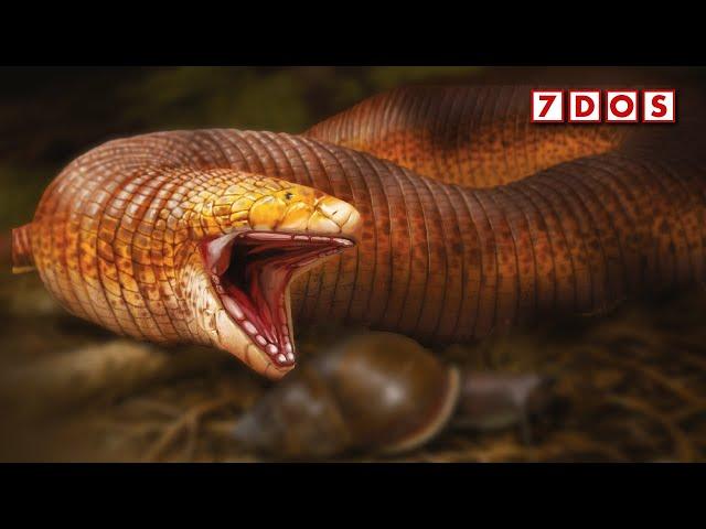 Giant Prehistoric Worm-Lizard Discovered