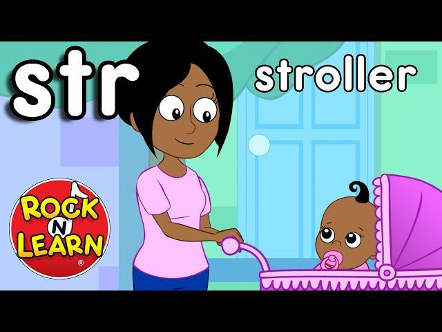 STR Consonant Blend Sound | STR Blend Song and Practice | ABC Phonics Song with Sounds for Children