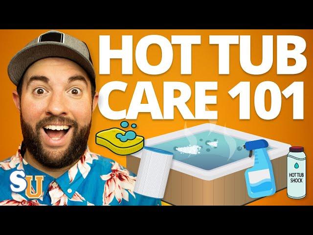 HOT TUB MAINTENANCE For Beginners: 3 Must-Know RULES