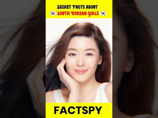 Secret Facts about South Korean Girls  | #shorts #factspy