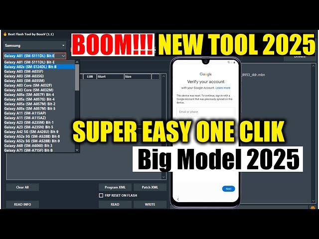 Samsung FRP Bypass New Method 2025 | Samsung Google Account Remove | Samsung FRP Unlock New Tool