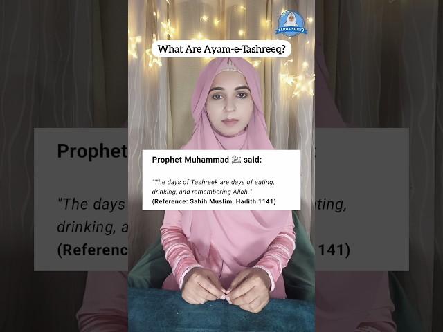 Ayam-e-Tashreeq: Days of Eating, Drinking & Remembering Allah!