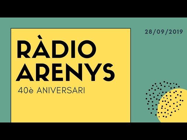 40è aniversari de Ràdio Arenys