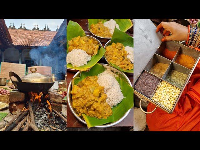 Massive cooking ‼️Chettinad Therakkal Recipe|Cooking in 150Year-old Traditional chettinad Mansion