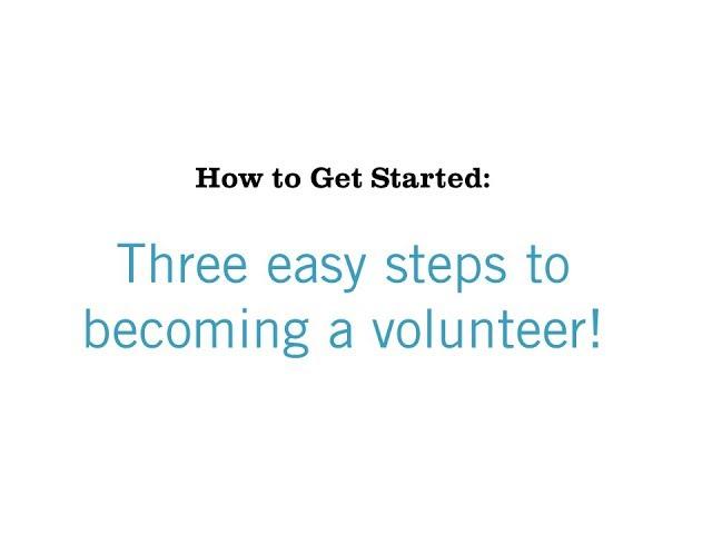 How to Get Started Volunteering