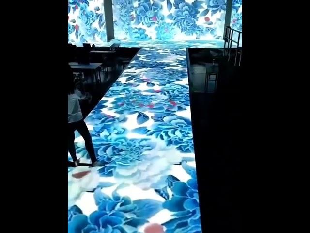 T-stage show LED interactive display screen