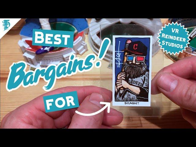 My Best Baseball Card Bargains for Reindeer Studios!