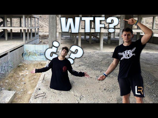 ME ARREPIENTO de venir a esta OBRA ABANDONADA... | Parkour Vlog