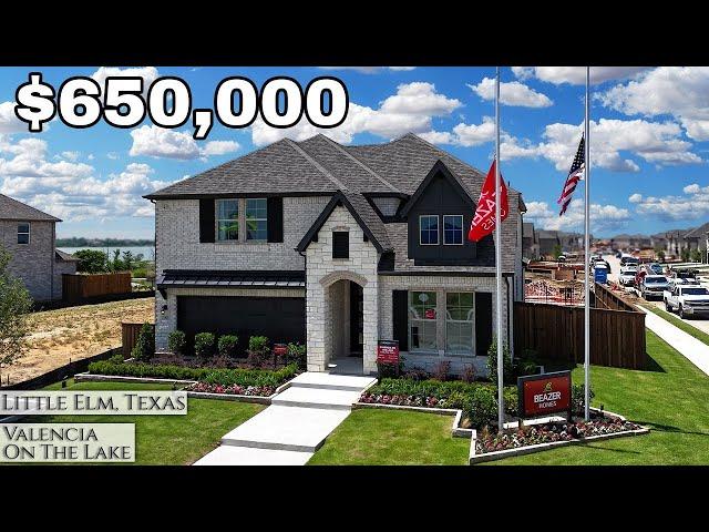 New Construction Homes in Dallas - Beazer Homes in Valencia on The Lake Little Elm, TX