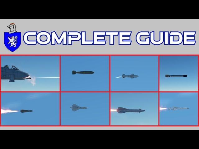 Air To Ground Weapons In War Thunder : The Complete Guide