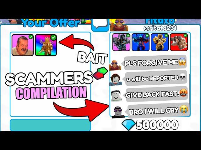 NEW COMPILATION: I SCAMMED a SCAMMER- Toilet Tower Defense